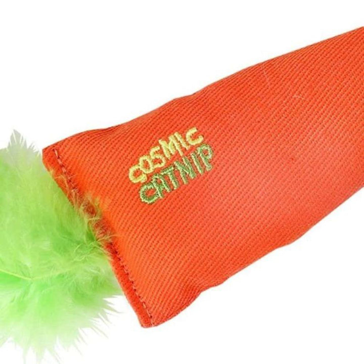 Cosmic Catnip Filled Carrot Toy