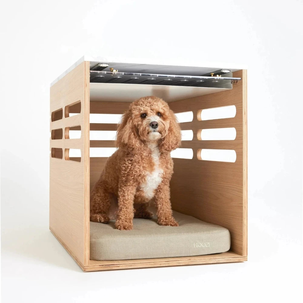 Koozi - Dog Crate Side Table