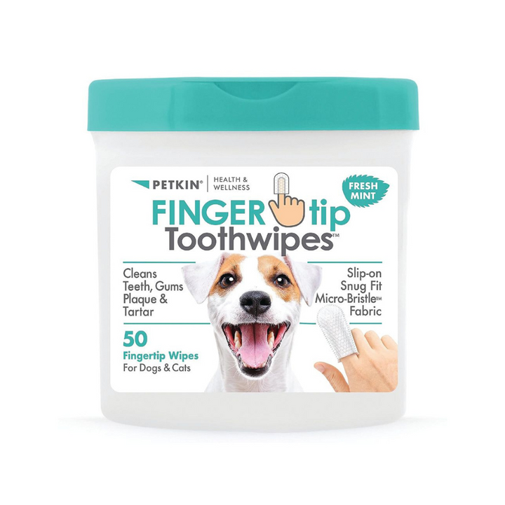 Petkin Fingertip Tooth Wipes