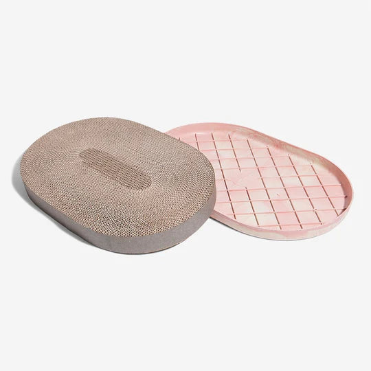 Zee.Cat Scratcher - Light Pink