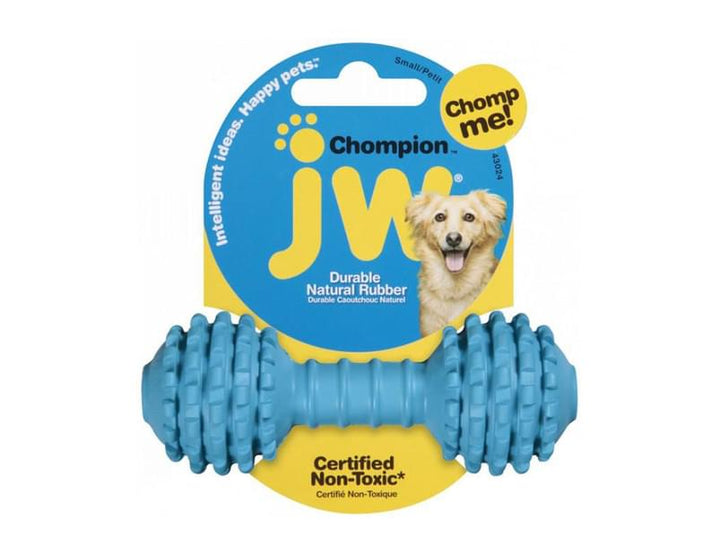 Chompion Dog Chew Toy - Small / Medium - Blue / Orange