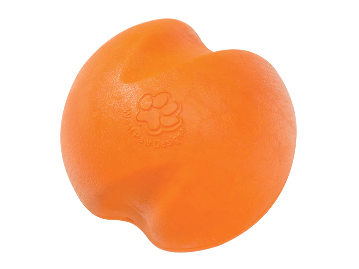 West paw Jive Chew Ball Dog Toy - Orange